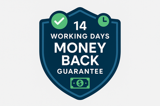 14-working days money back garantee