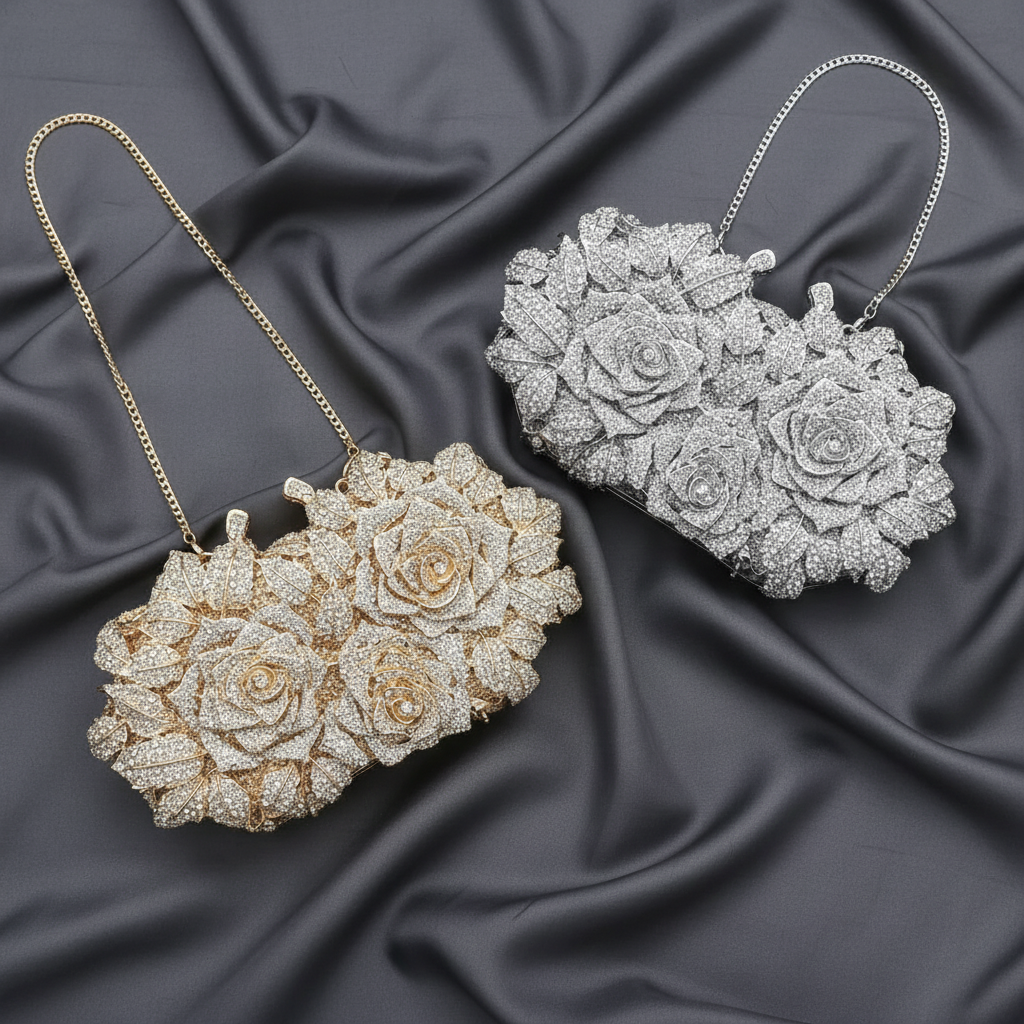 JAD Florale - Or et Argent