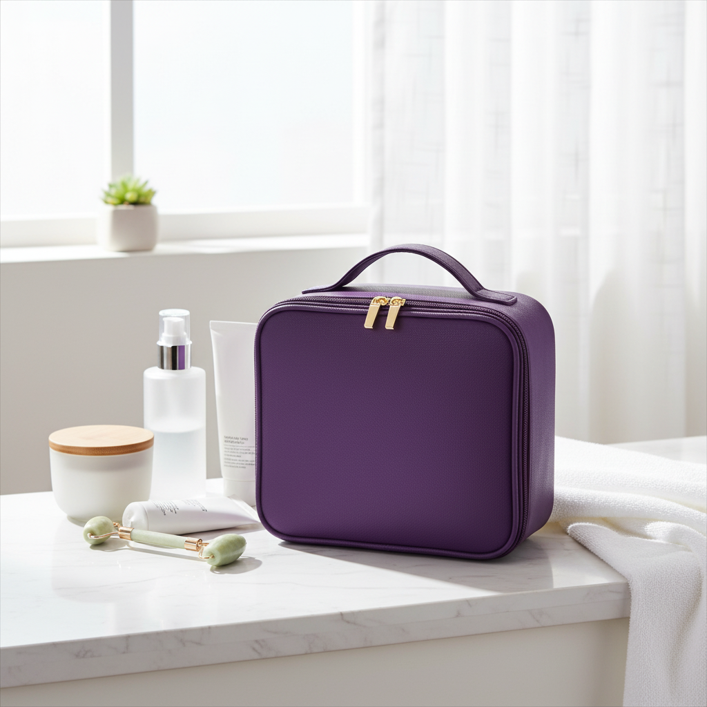 Plain purple vanity - daily